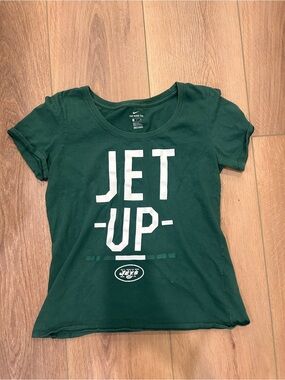 Nike Green "JET UP" Graphic Tee
